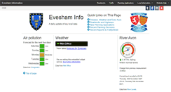 Desktop Screenshot of evesham.info