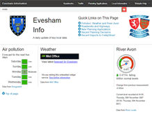 Tablet Screenshot of evesham.info